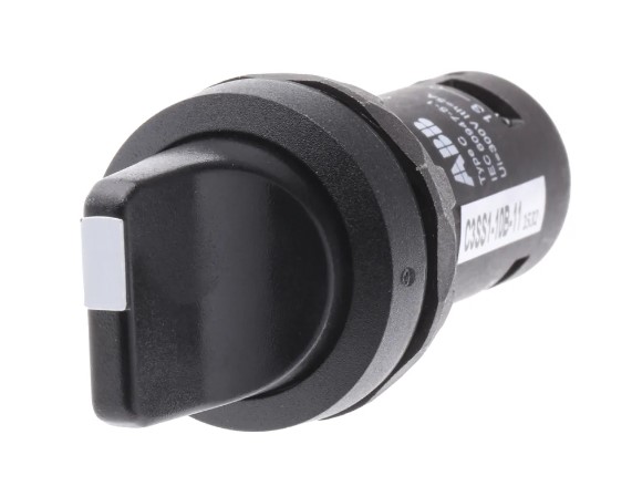 ซีเล็คเตอร์สวิตช์ ABB 3จังหวะ บิดค้าง 1NO+1NC Selector switches รู 22 mm
