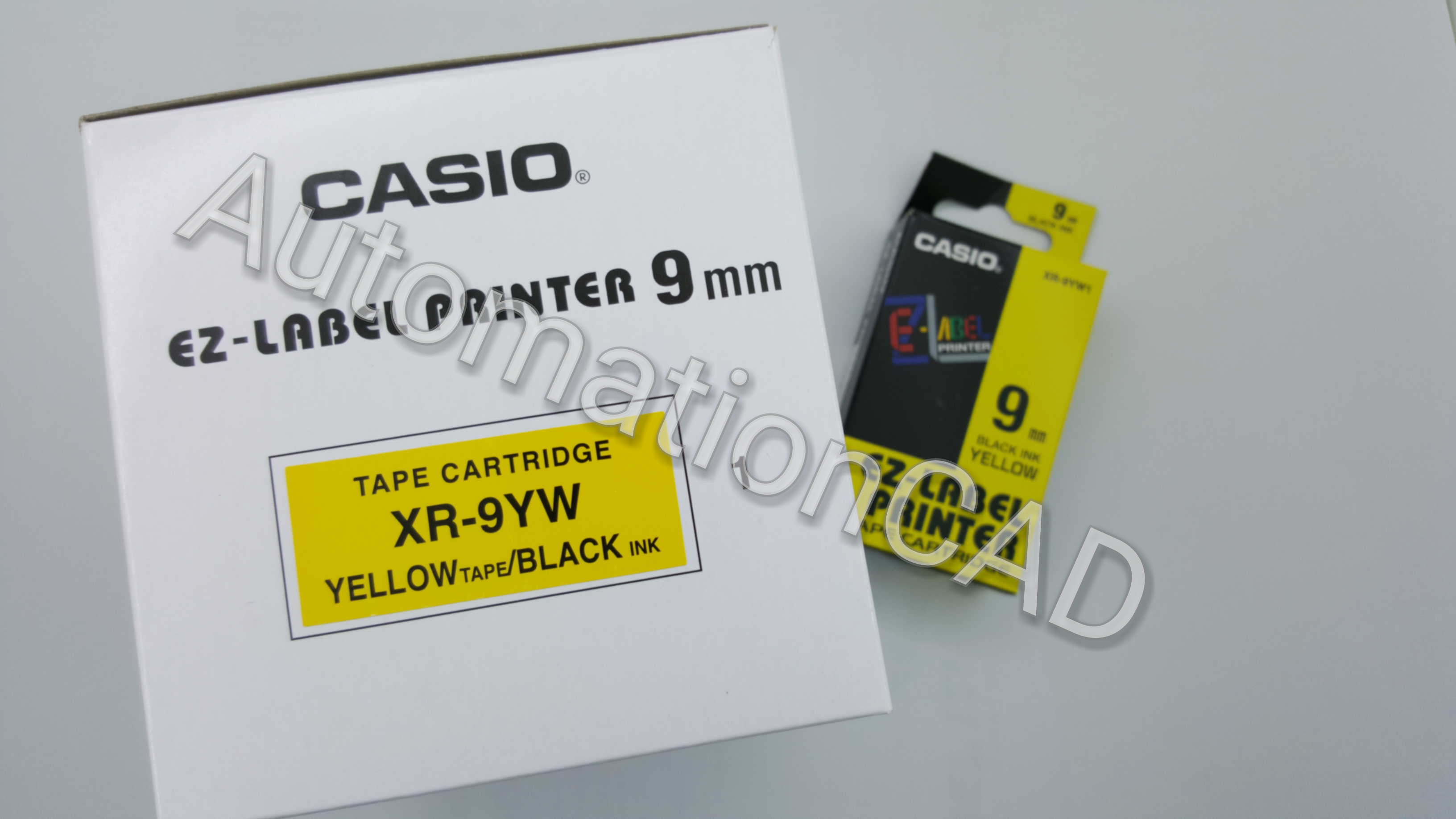 EZ-LABEL CASIO 9mm. สำหรับ เครื่องพิมพ์ฉลาก KL-Series CASIO PRINTER LABEL