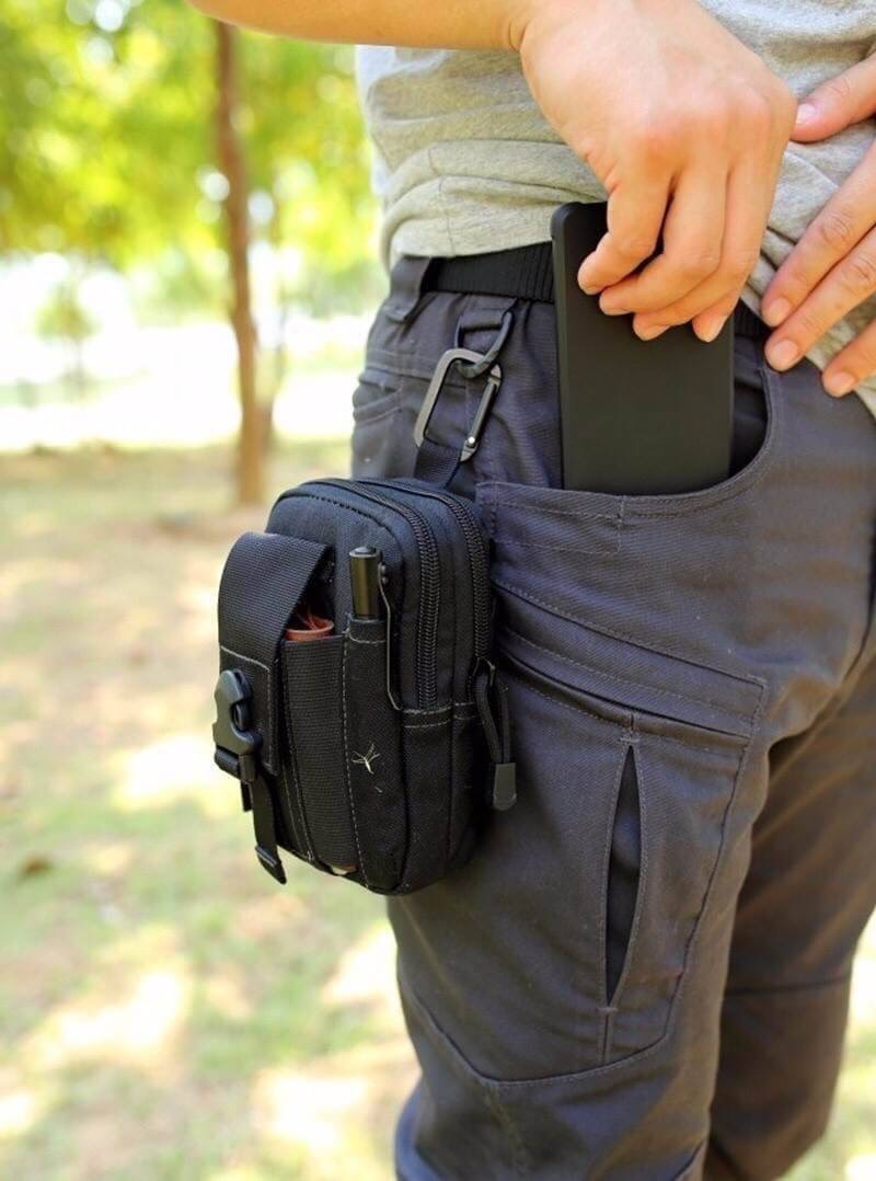 New.สินค้ามาใหม่ กระเป๋าเอนกประสงค์ Pocket Belt ผ้าคอดูราเกรดทหาร รุ่น PB-02X ปฏิบัติงาน ลาดตระเวน เดินป่า ขี่มอไซค์ ✪ คุณสมบัติ ✪ + ตัดเย็บด้วยผ้า Cordura ซึ่งใช้ในวงการทหาร และสงครามมาอย่างยาวนาน + ทนทานต่อการฉีดขาด และรอยขีดข่วน กันน้ำได้