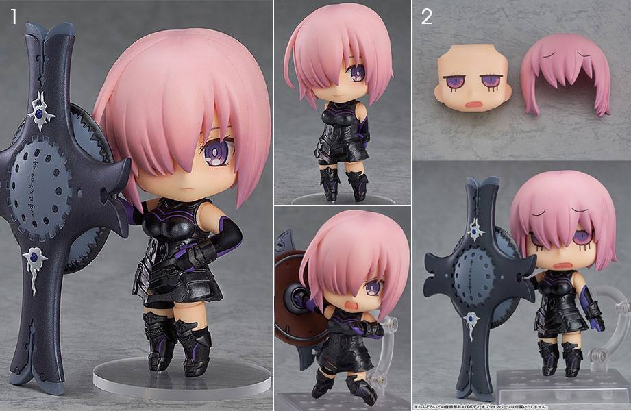 โปรโมชั่นซื้อคู่พร้อมส่ง 1.Nendoroid Fate/Grand Order - Shielder/Mash Kyrielite (re-run) และ 2.Nendoroid More - Learning with Manga! Fate/Grand Order Face Swap (Shielder/Mash Kyrielight) หน้า,ผม