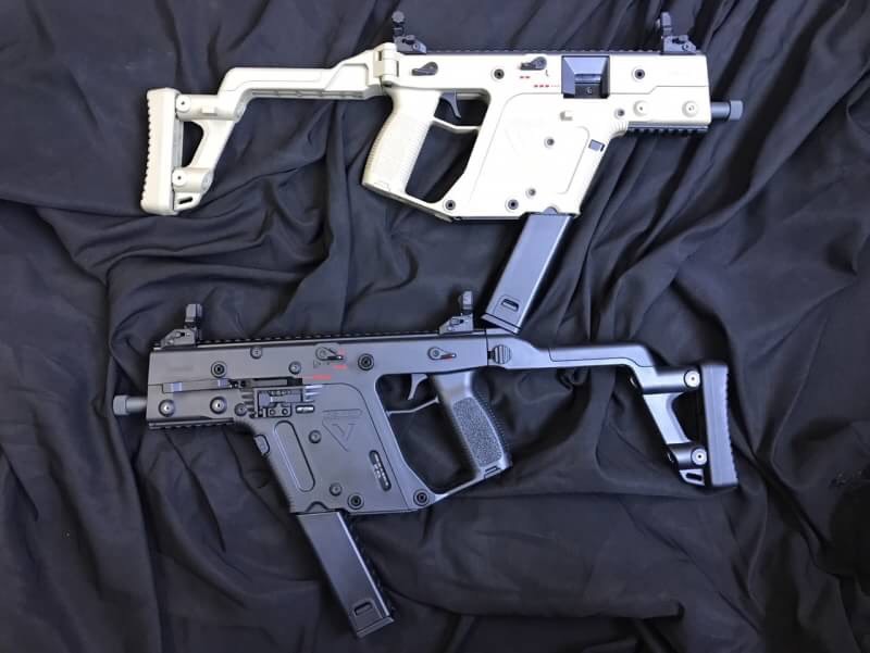 New.Kriss Vector AEG สีดำ (สีทราย) 2แม็กกาซีน สั้น-ยาว ปืนยาวระบบไฟฟ้า Made in HongKong ราคาพิเศษ