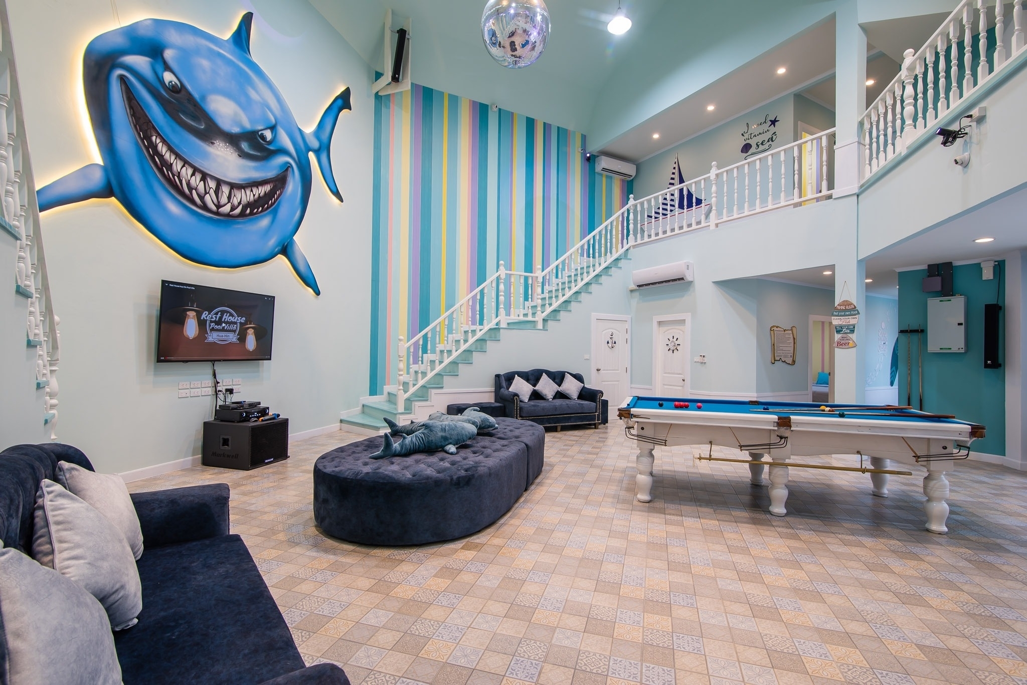 HR7005 บ้านพักชะอำ บ้านพาสเทล