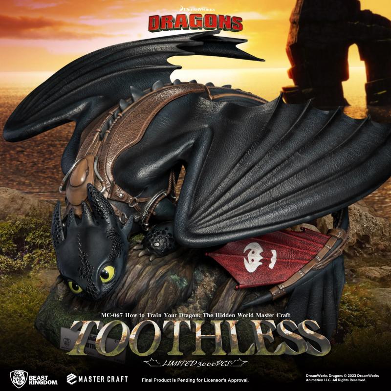 เปิดจอง : Toothless: How to Train Your Dragon: The Hidden World (Master Craft)