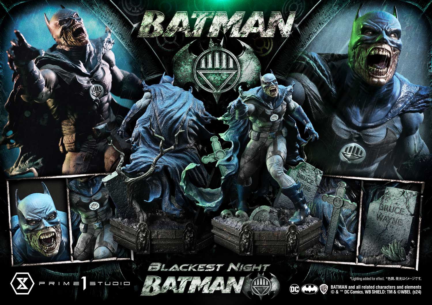 เปิดจอง : Batman: Blackest Night (Comics) 1/4 Scale (Bonus)