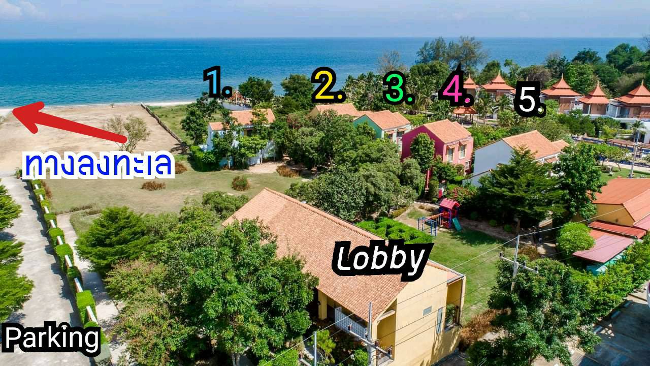 HR15023 บ้านพักหัวหิน บ้านทัศคานี บีช วิลล่า 3 ( Green 2Bed Garden View )