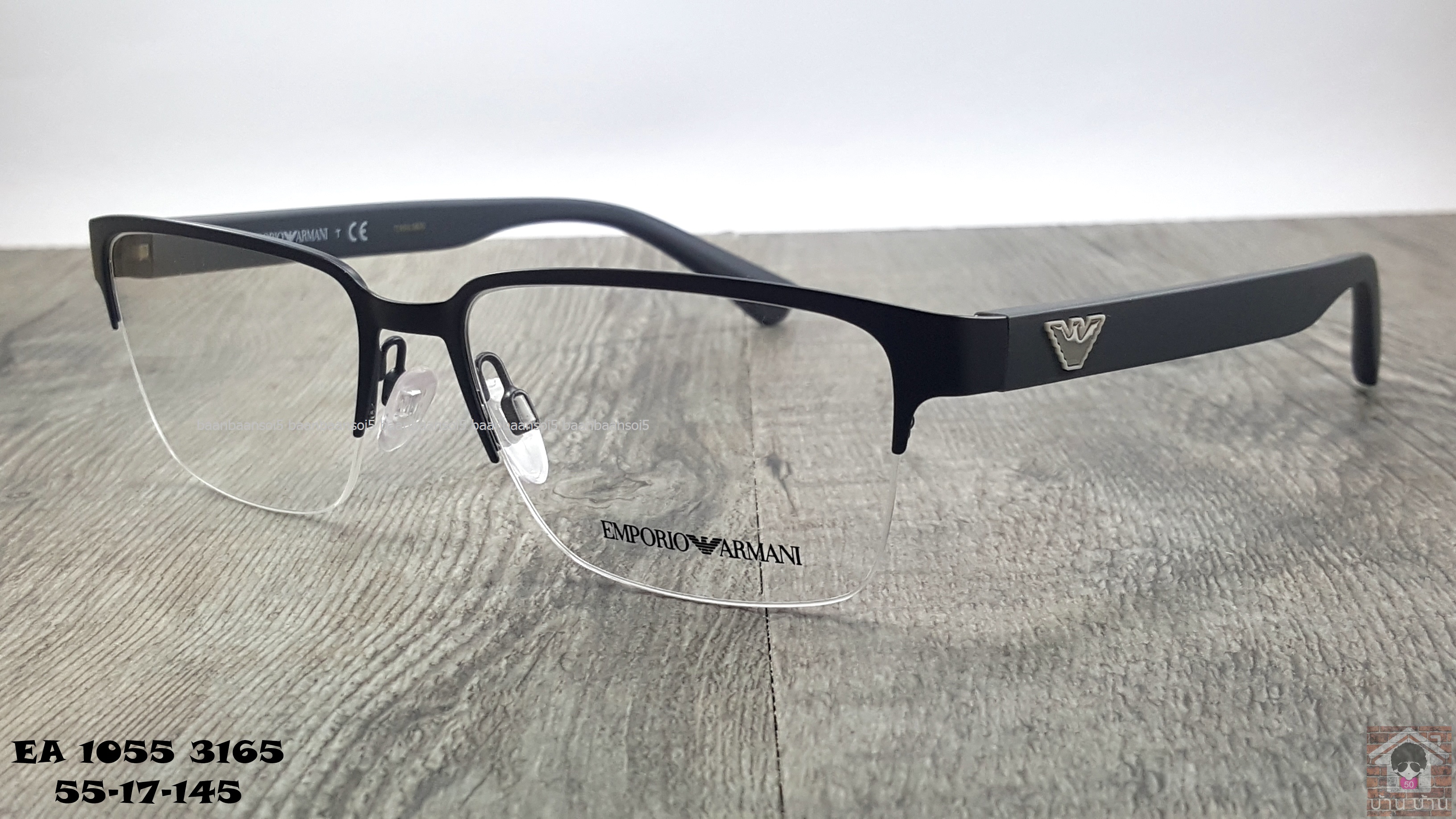 Empoiro Armani EA 1055 3165 โปรโมชั่น กรอบแว่นตาพร้อมเลนส์ HOYA ราคา 4,400 บาท