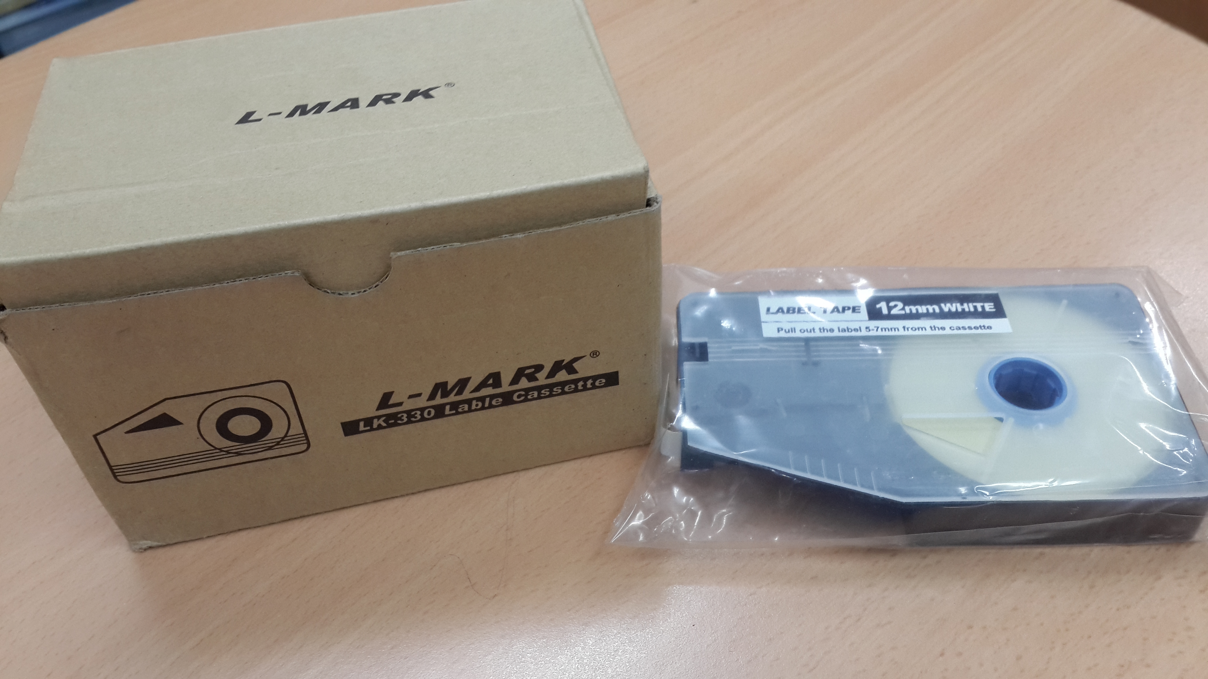 ตลับหมึก หมึกพิมพ์ ผ้าหมึก รุ่น LM39B ใช้กับเครื่องพิมพ์ฮอตมาร์ค L-mark รุ่น LK320 LK330