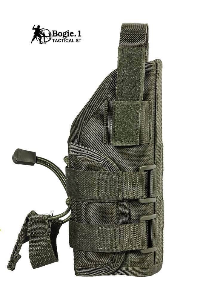 New.New.ซองปืนผ้า Cordura > ใส่ปืนพก ปืนสั้นได้ทุกชนิด >ปรับขนาดได้ >ใช้ติดเสื้อเกราะ หรือใช้ร้อยเข็มขัดได้ >เหมาะกับภารกิจภาคสนาม สีดำ สีเชียว ราคา 850 บาท Ems 100 บาท