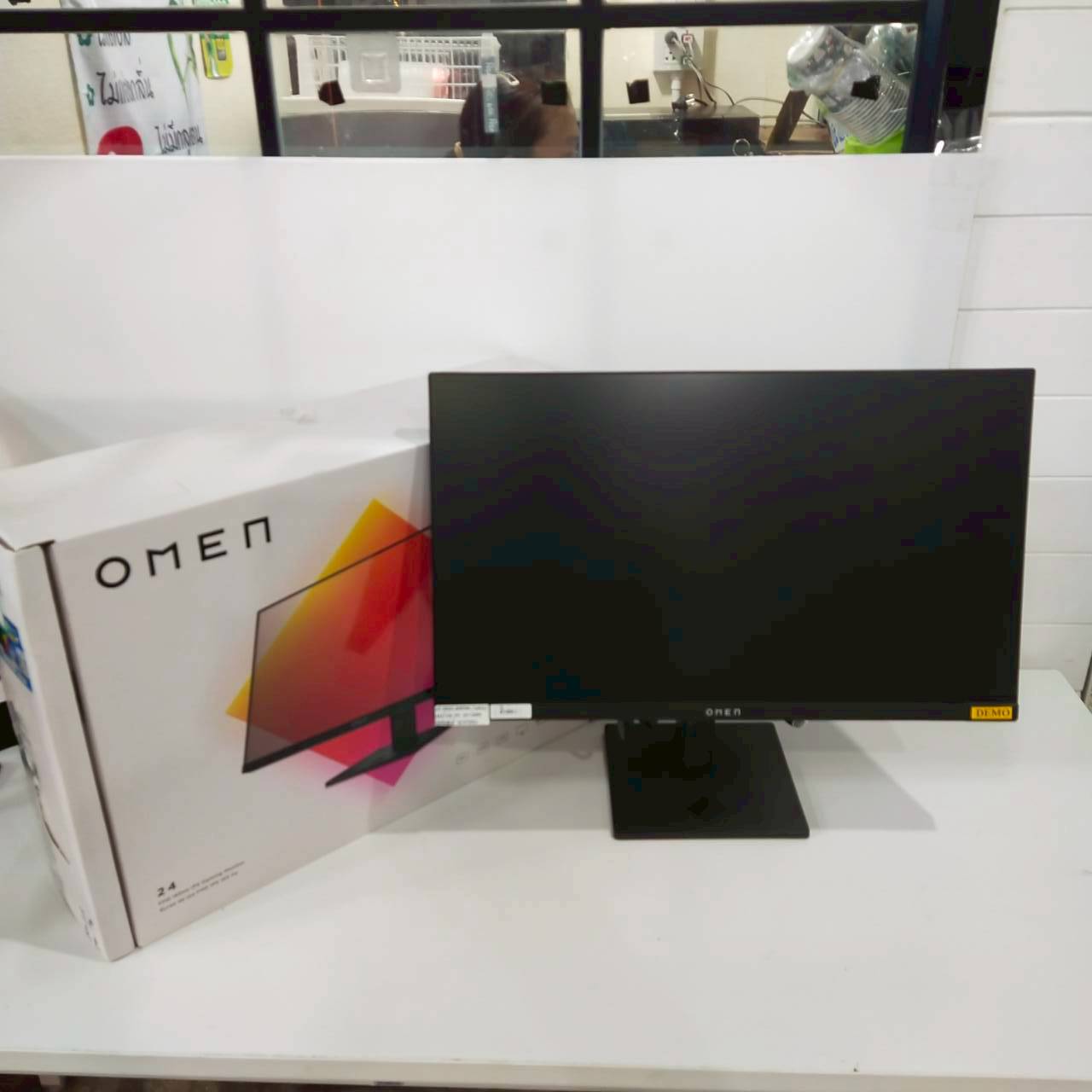 LED 23.8" HP OMEN 24 FHD IPS 165Hz HDMI + DP ประกันศูนย์ 16/10/2027