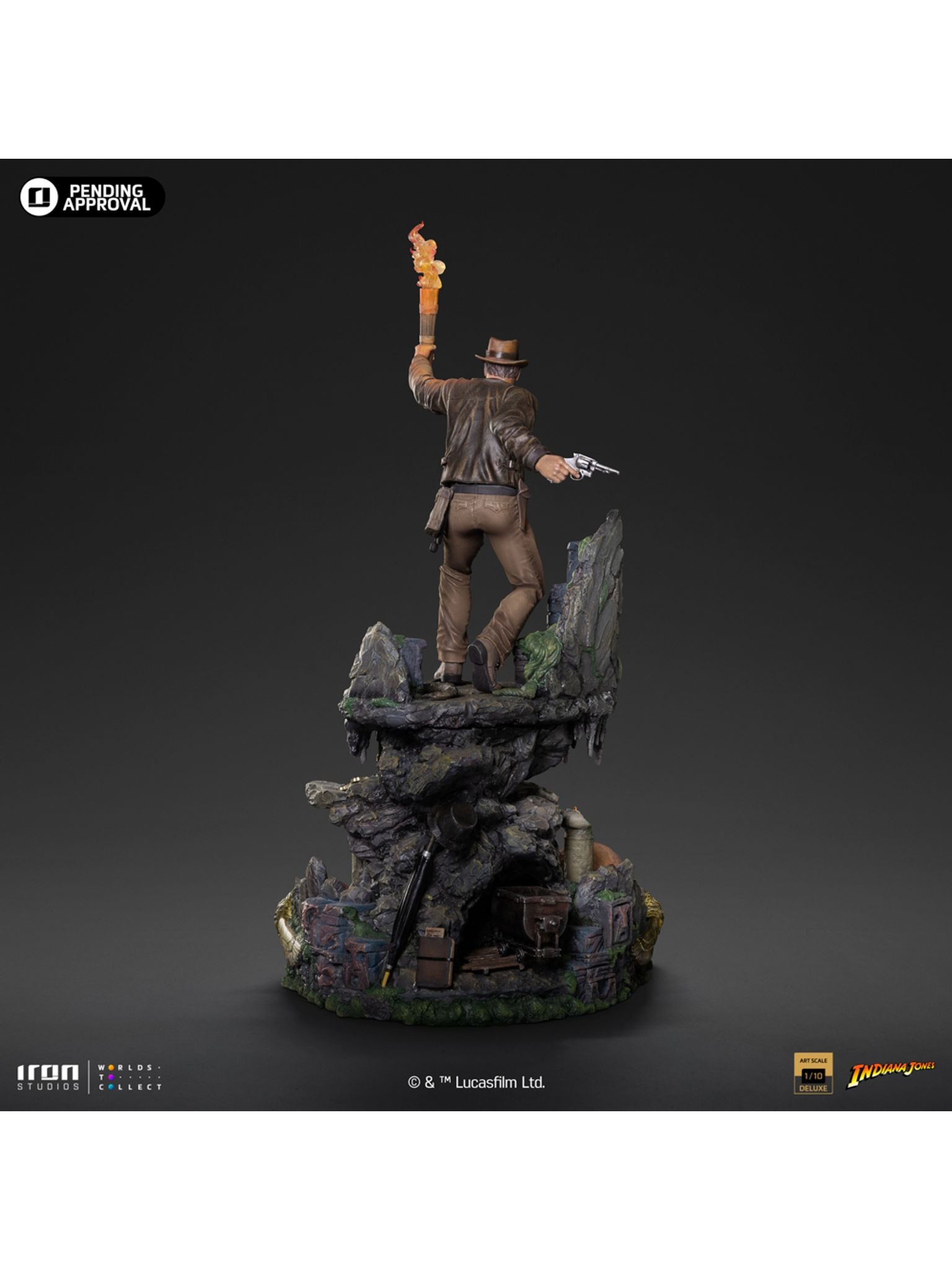 เปิดจอง : Indiana Jones: Indiana Jones 1/10 Scale (Deluxe)