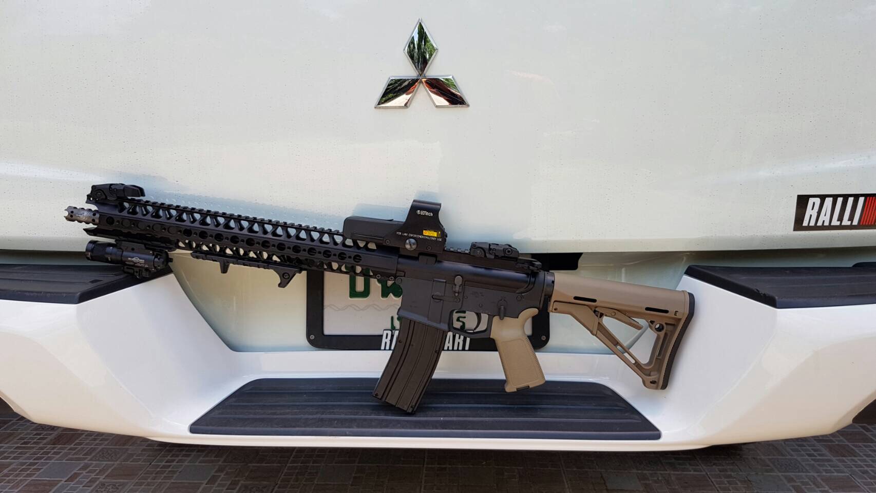 New.Angry gun Wire Cutter Rail System LVOA Style for M4 Cmmg 13.5"-16.2" สีดำ สีทราย ราคาพิเศษ