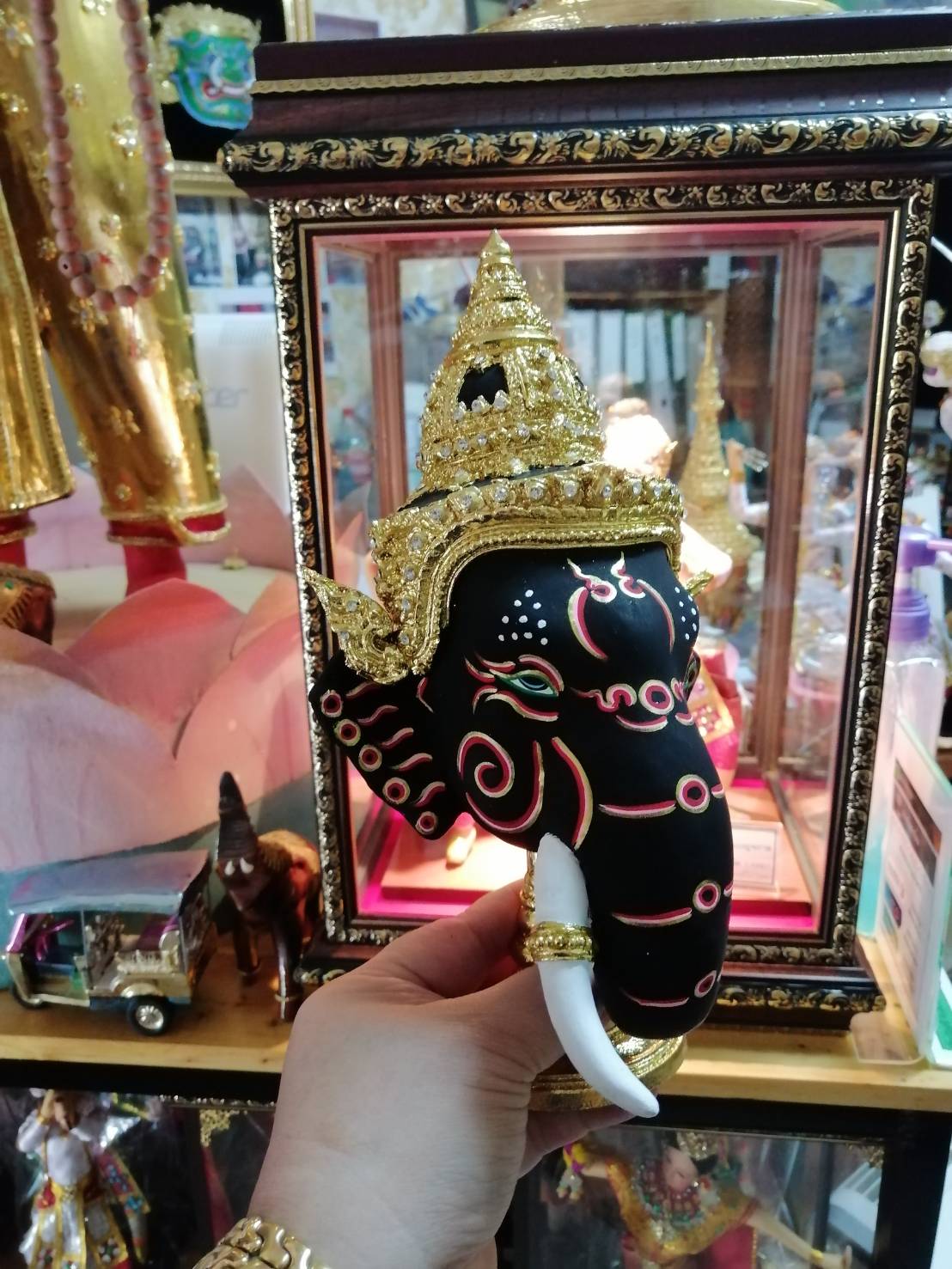 พระพิฆเนศ (สีดำ) จัมโบ้ พรีเมี่ยม