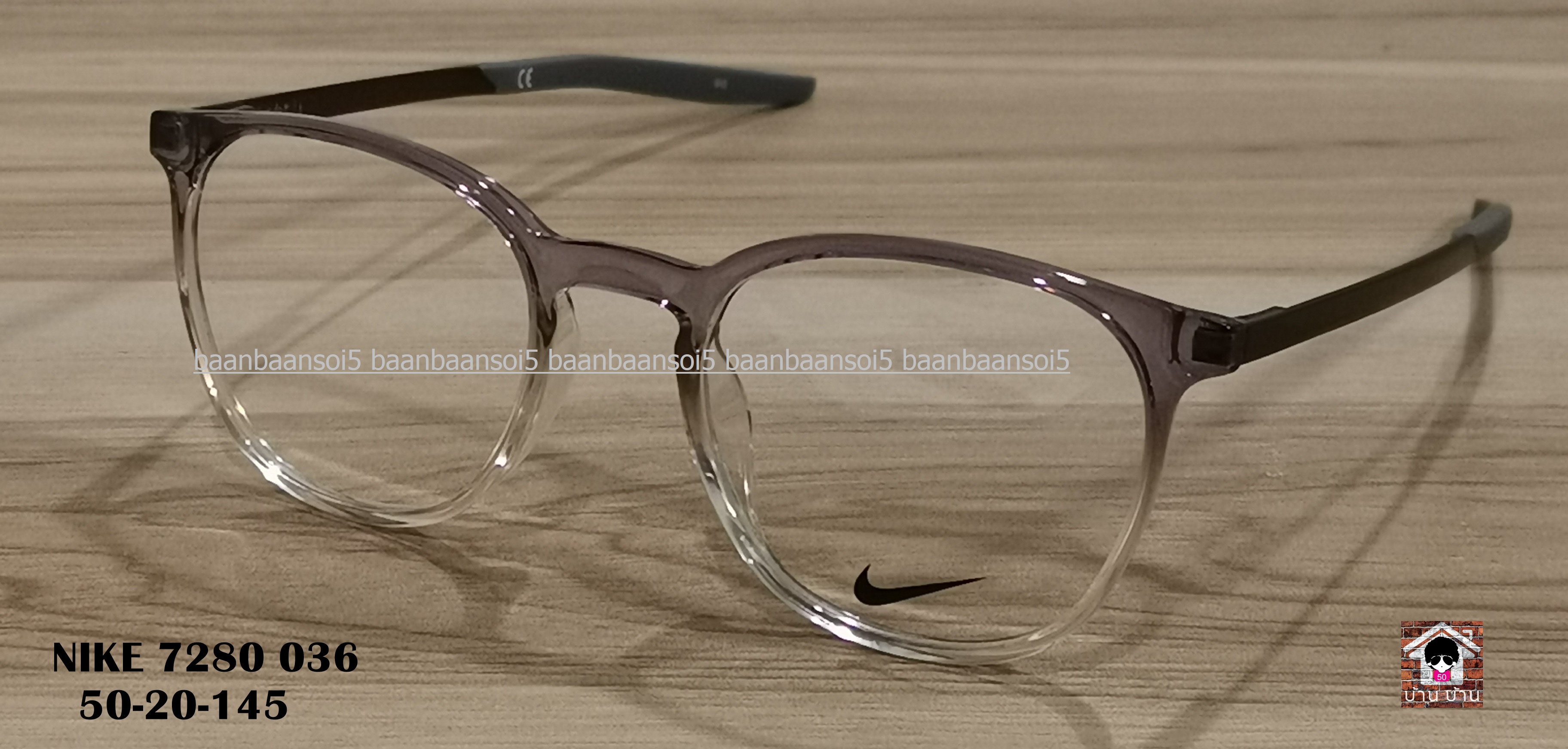 NIKE 7280 โปรโมชั่น พร้อมเลนส์ มัลติโค๊ต HOYA 4,200 บาท