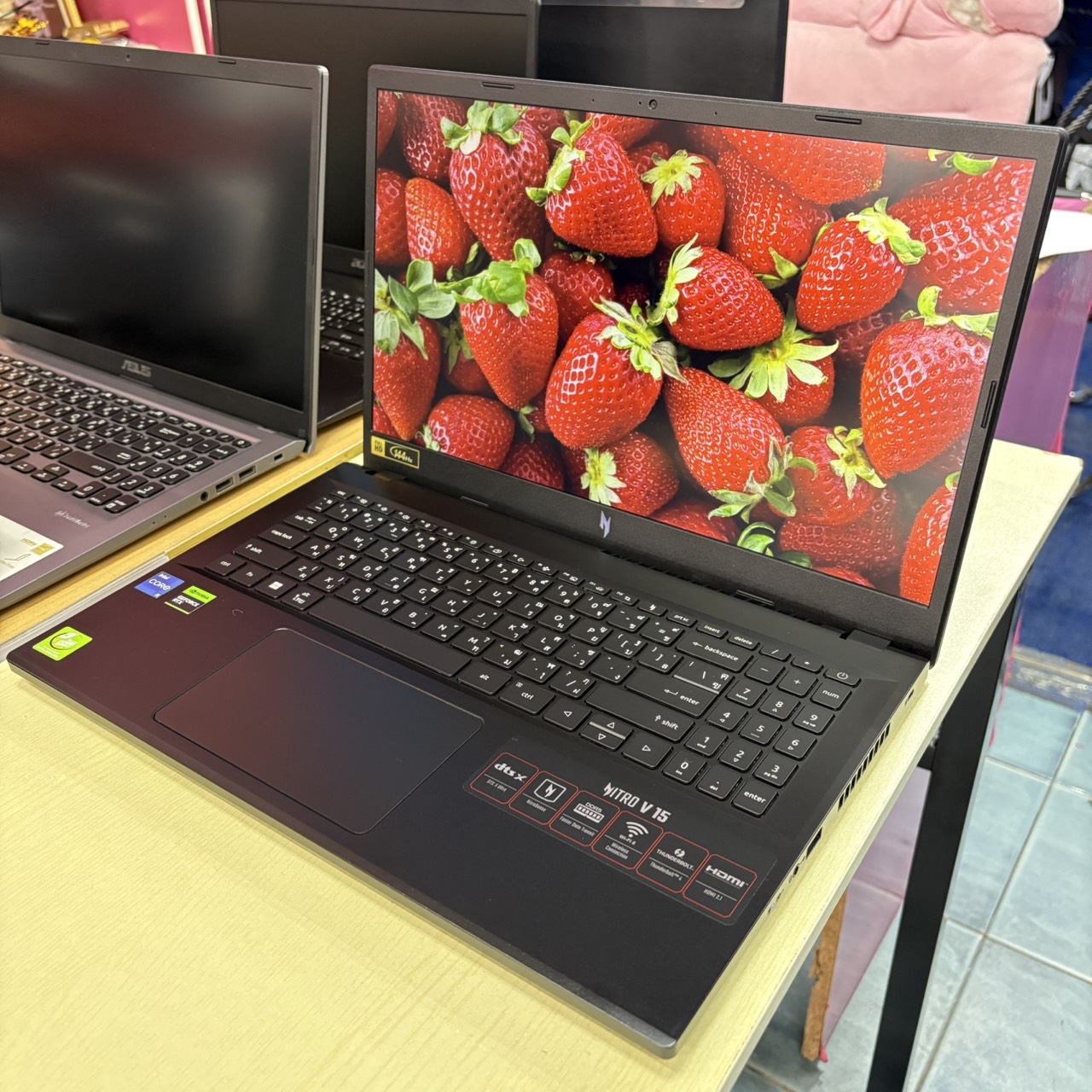 ACER NITRO V15 ANV15-51-578S สภาพเครื่อง 90% ประกันศูนย์ Onsite 29/09/2026 และ ประกัน Advice 17/12/2026