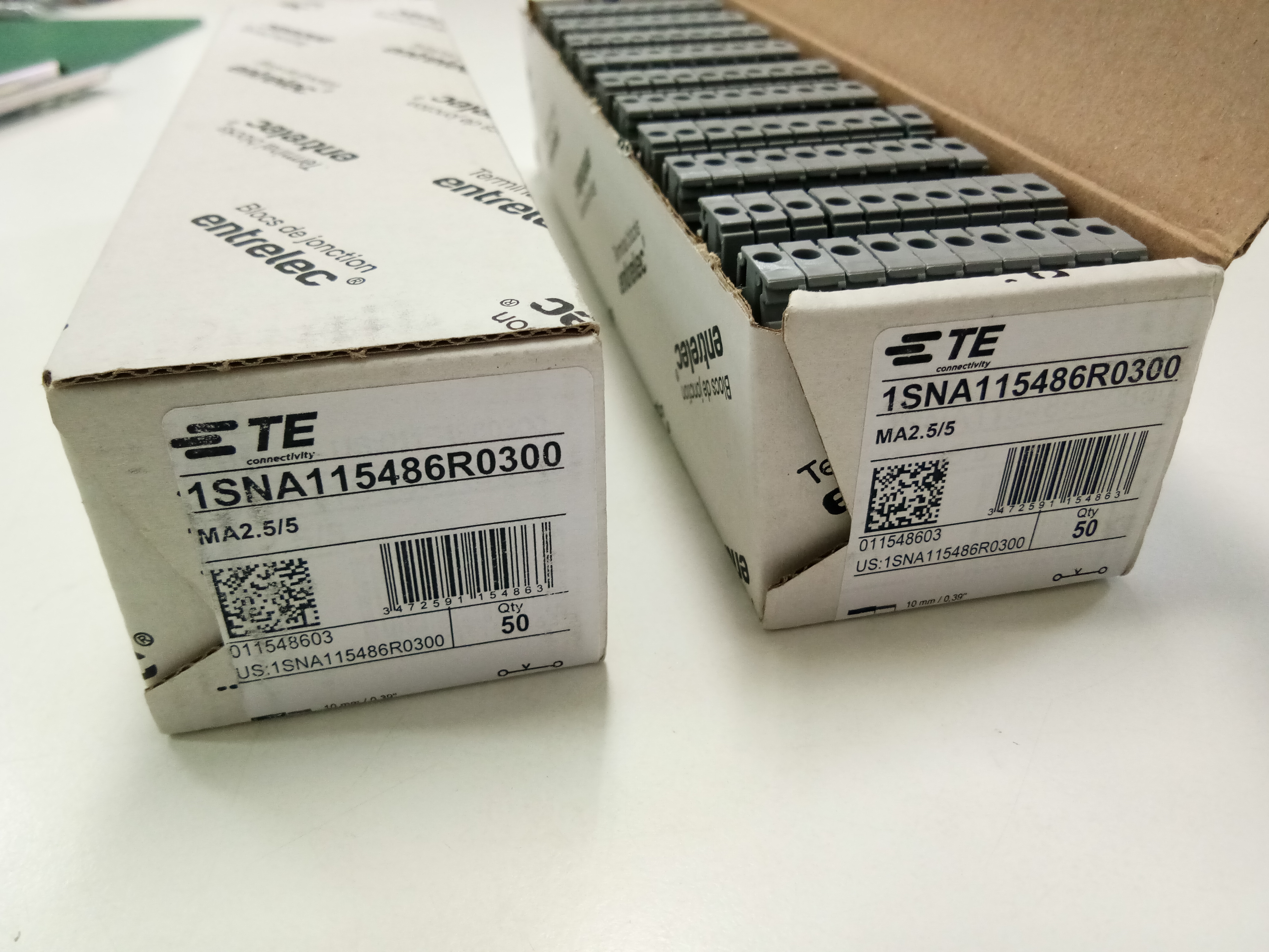 Terminal ABB เทอร์มินอล MA2.5/5 Screw clamp