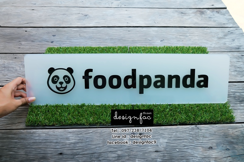 ป้ายแผนก ป้ายติดหน้าห้อง ป้ายบริษัท ป้ายร้านสวยๆ ร้านป้าย สไตล์โมเดิร์น มินิมอล