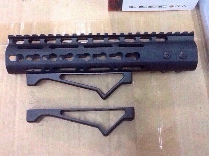New.Noveske NSR 7.0" 9" 11" 15" Rail Handguard KeyMod inter-locking rail system (BK) ราคาพิเศษ