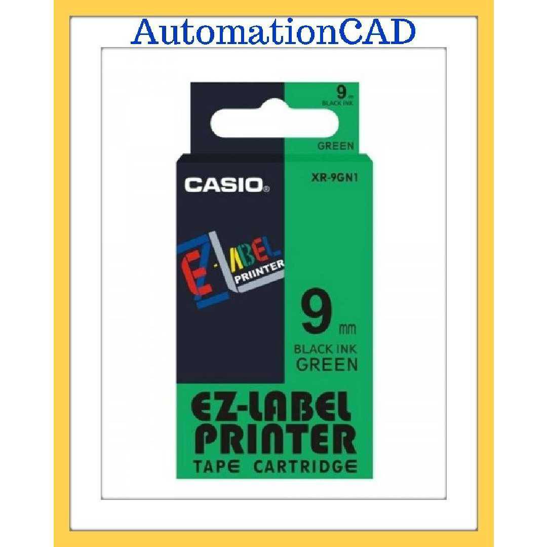 EZ-LABEL CASIO 9mm. สำหรับ เครื่องพิมพ์ฉลาก KL-Series CASIO PRINTER LABEL