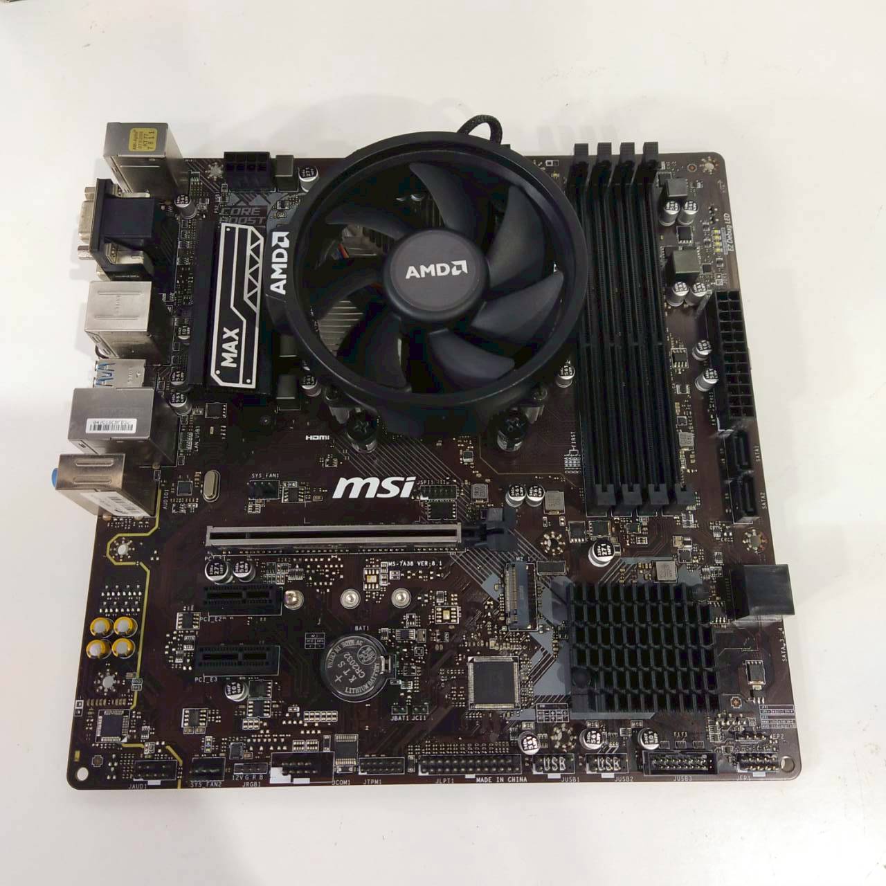 CPU + M/B CPU Ryzen 5 2600