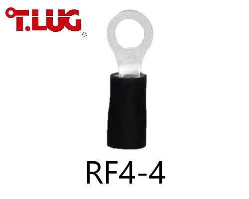 หางปลากลมหุ้ม RF4-4 TLUG ใช้กับสาย 4 sq.mm (100 ชิ้น/ห่อ)