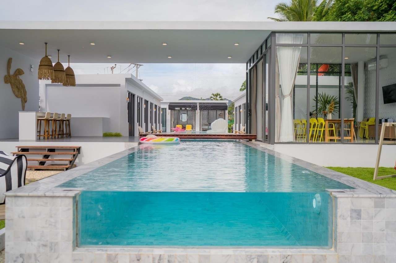 HR15058 บ้านพักติดทะเลชะอำ The Coze Sea Beachfront Pool Villa Cha Am