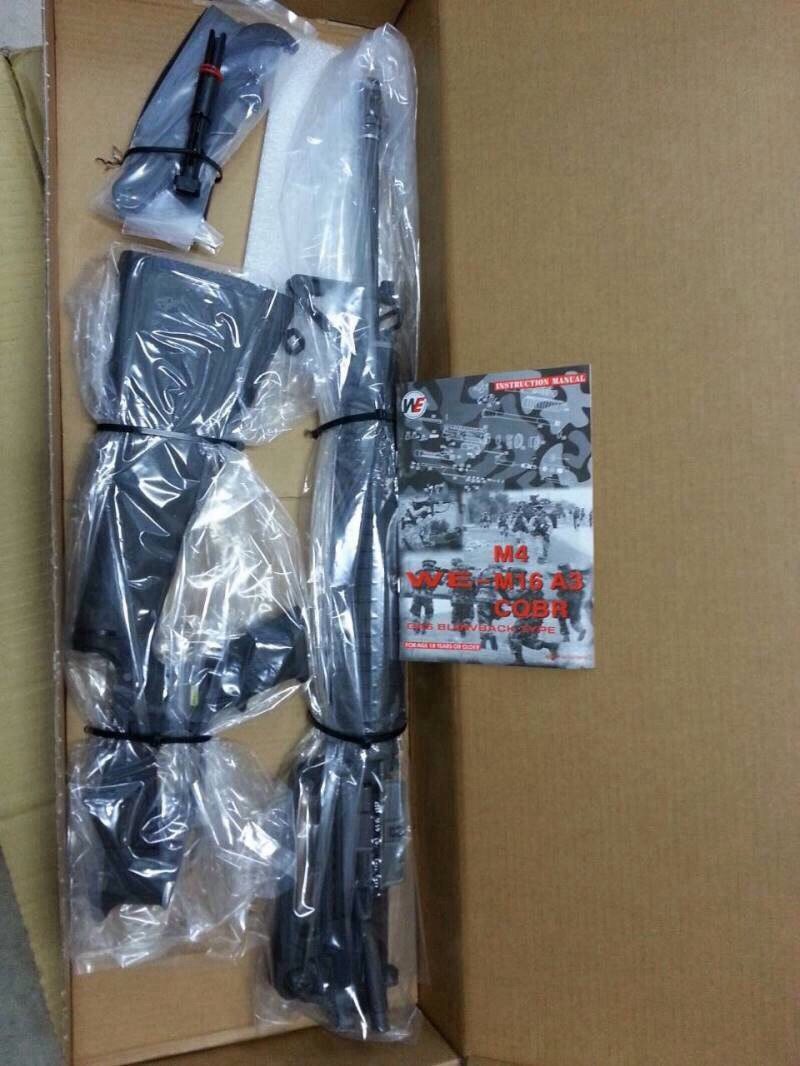 WE M16A3 Gas Blow Back Rifle (Version 2)