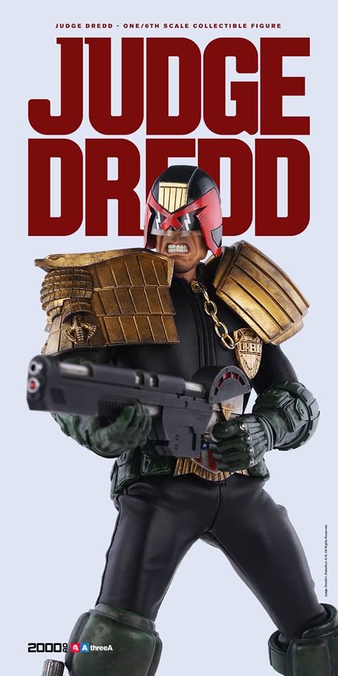 เปิดจอง 2000 AD x ThreeA : JUDGE DREDD