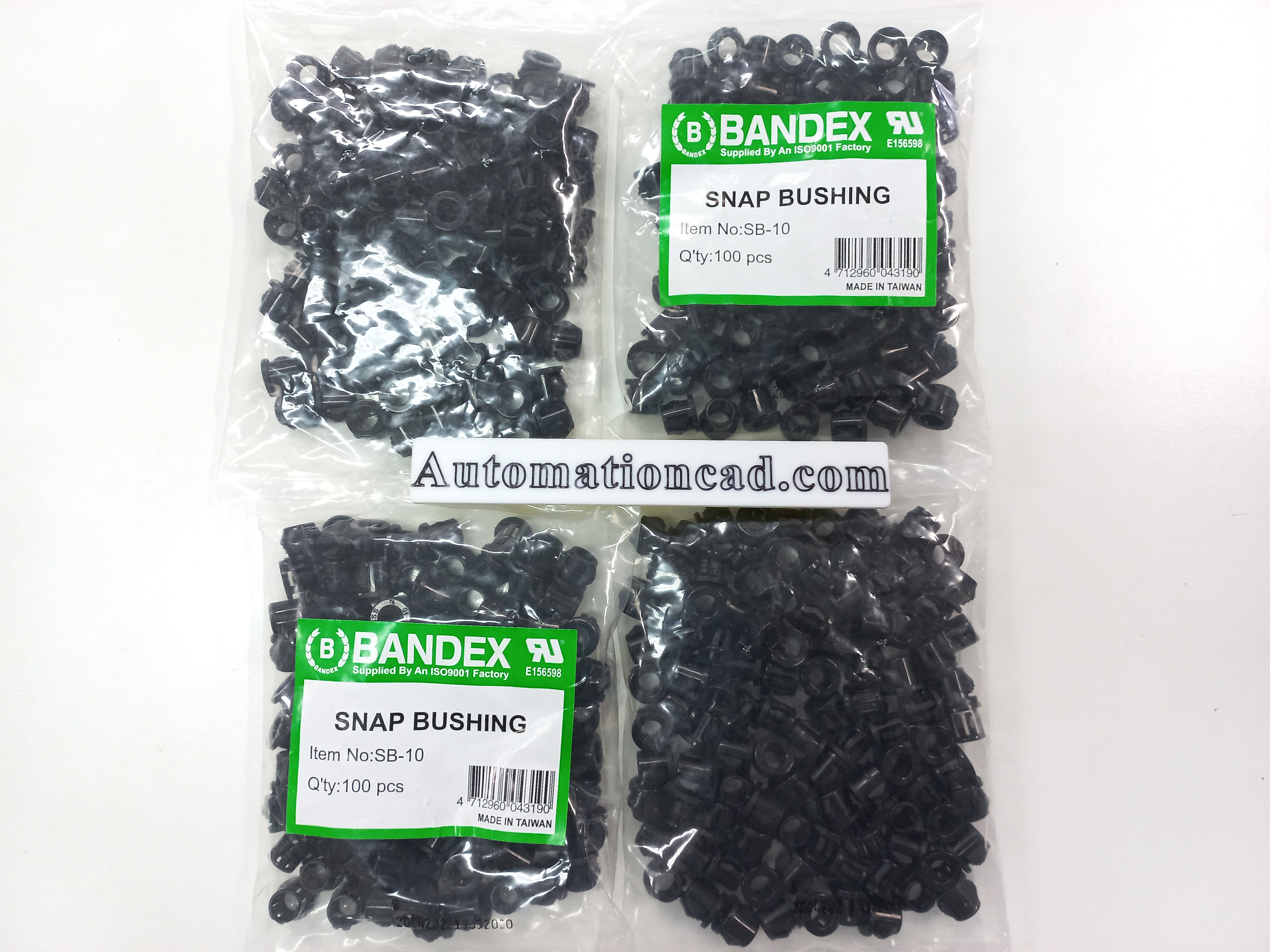 ฝาครอบพลาสติก SNAP BUSHING BANDEX รุ่น SB-10 อุปกรณ์ป้องกันการบาดของสายไฟ