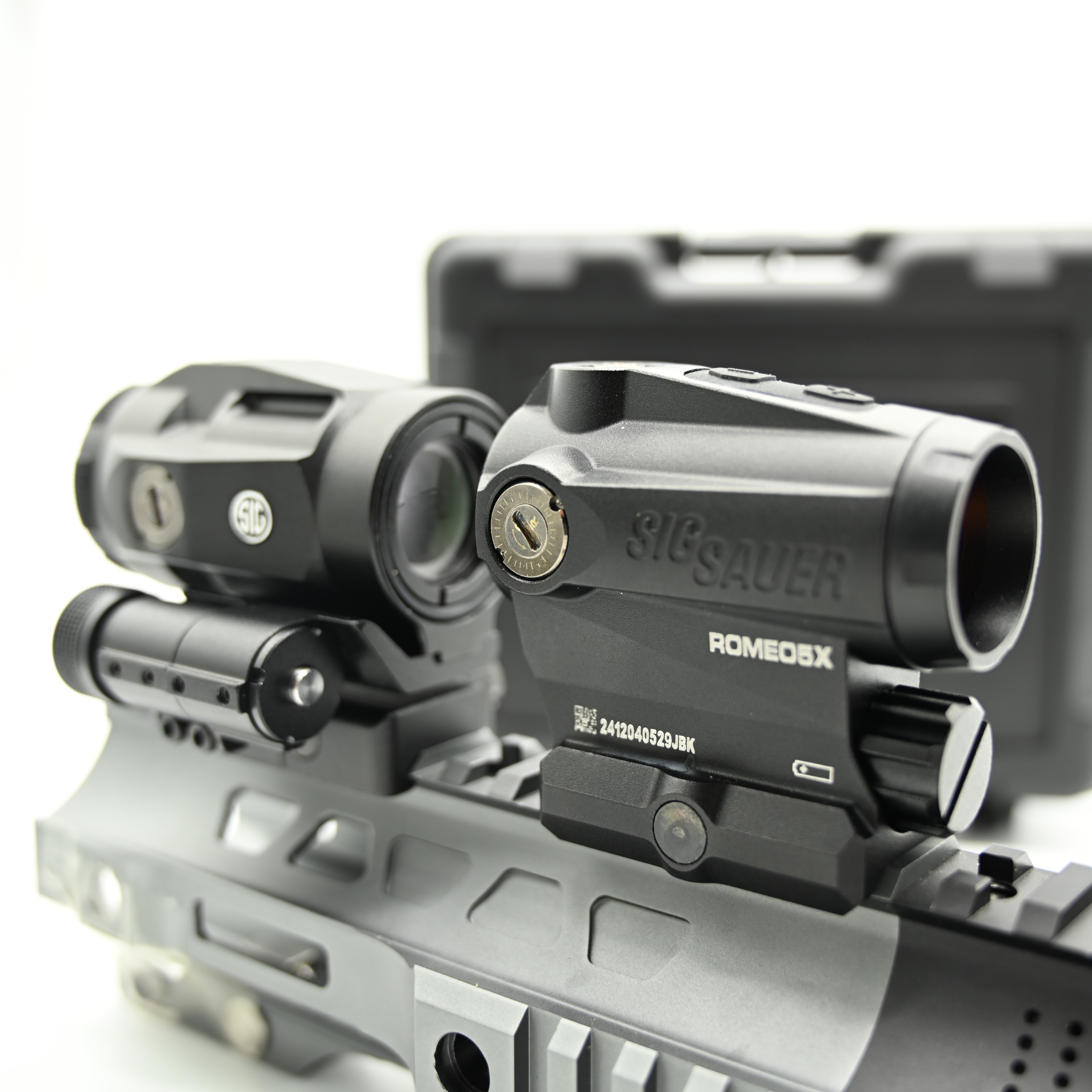 New. ดอท Sig Sauer ROMEO5 XDR ซูมหลังดอท Juliet Micro 5X magnifier