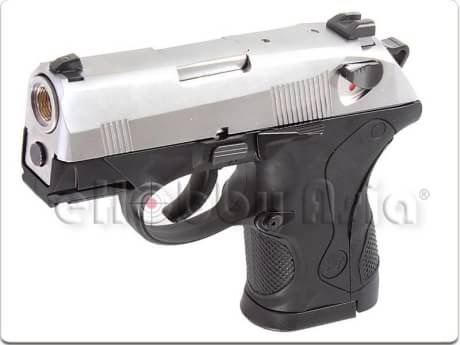 New.WE BULL DOG PX4 Compact Gas Black Pistol (Silver) ราคาพิเศษ