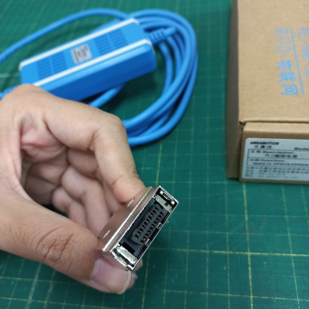 รุ่นนี้เลิกผลิดใช้รุ่น USB-CIF02-FTDI แทน สายลิ้งค์ PLC OMRON CPM1A CPM2A C200 ออมรอน USB-CIF02+