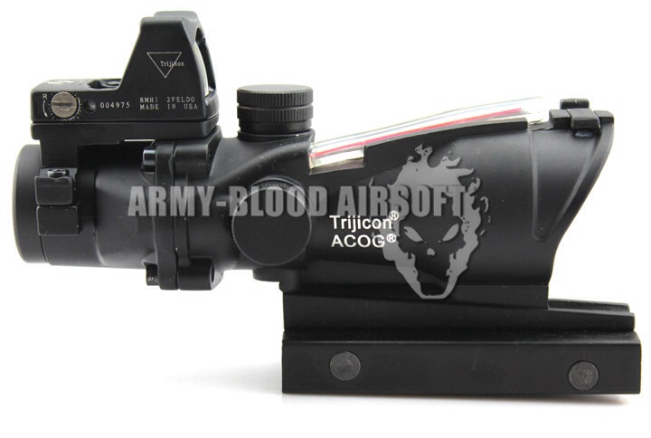 New.Trijicon ACOG TA31 Style 4x32 Scope Red Illuminated Auto Brightness W/ RMR RM01 Red Dot Reflex Sight(Red Type,Black)prev next ราคาพิเศษ