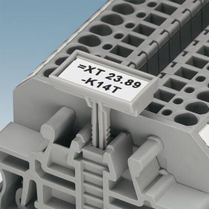 END CLAMP สต็อปเปอร์ แผ่นปิดหัว-ท้าย PHOENIX CONTACT CLIPFIX 35 - 3022218