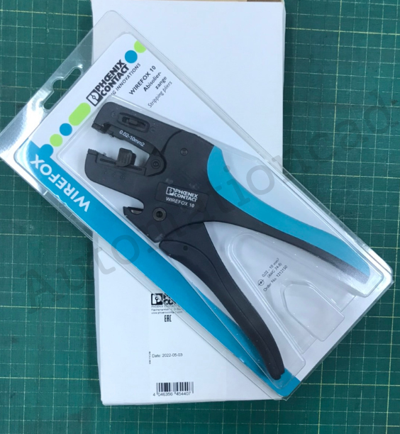 เครื่องมือปอก สำหรับสายเคเบิล สายไฟ (ยี่ห้อ PHOENIX CONTACT) 18 มม. ความสามารถในการตัดสูงสุด 10 มม