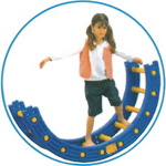 สะพานโค้งฝึกทักษะ