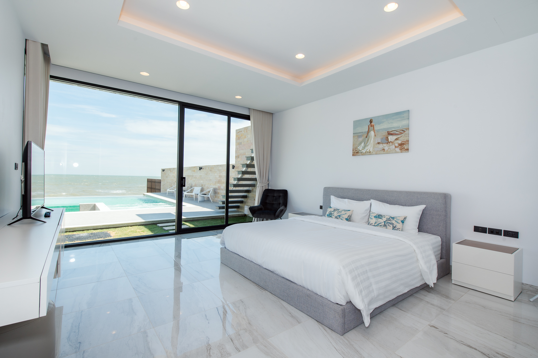 HR15066 บ้านพักติดทะเลหัวหิน The Casa Rocca Beach Villa HuaHin