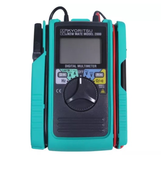 ดิจิตอลมัลติมิเตอร์พร้อมแคลมป์มิเตอร์ ครบชุด KYORITSU รุ่น KEWMATE2000