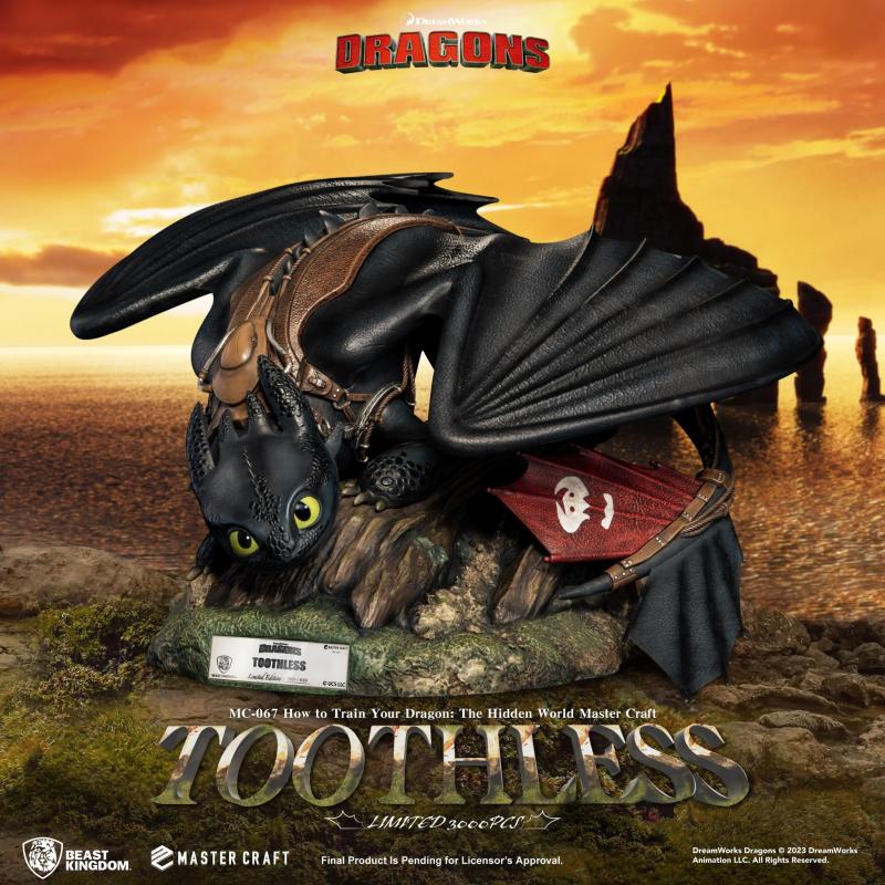 เปิดจอง : Toothless: How to Train Your Dragon: The Hidden World (Master Craft)