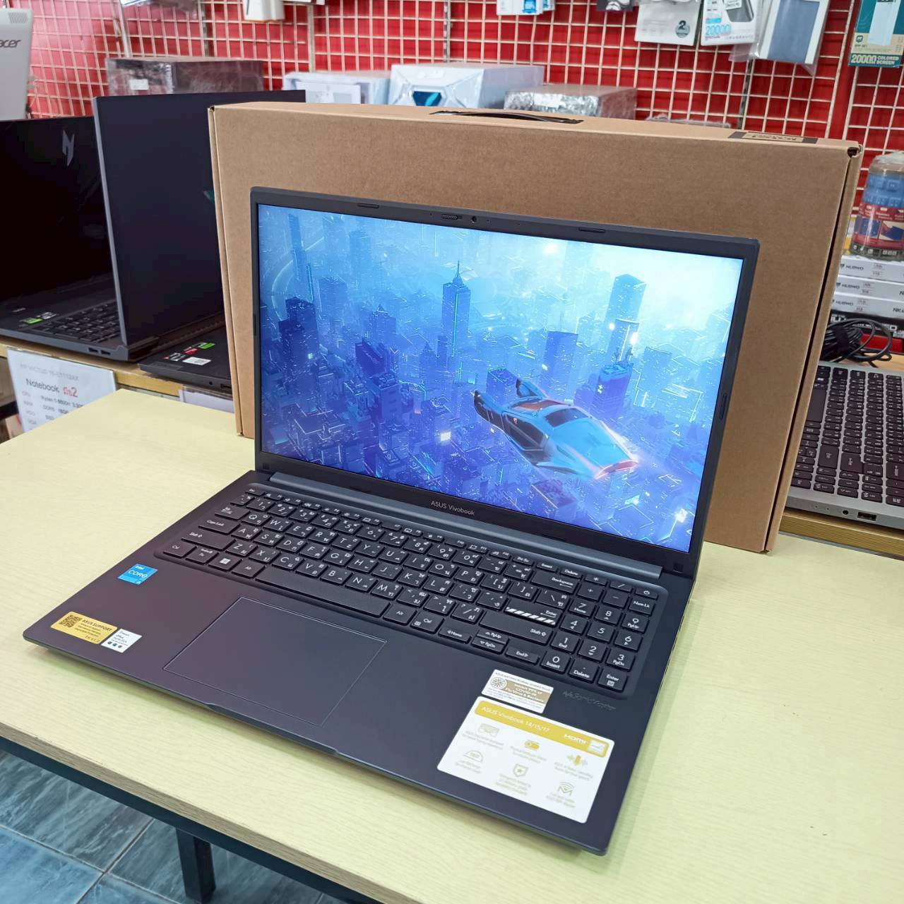 ASUS VIVOBOOK 15 X1504VA-NJ348WA สภาพเครื่อง 100% ไร้ริ้วรอย *เครื่อง 4 เดือน ประกันศูนย์ 25/06/2027