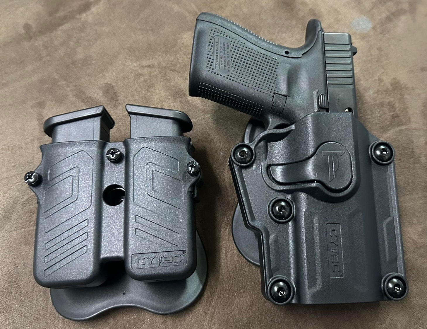 New.ซองปืนพร้อมซองแม็กคู่