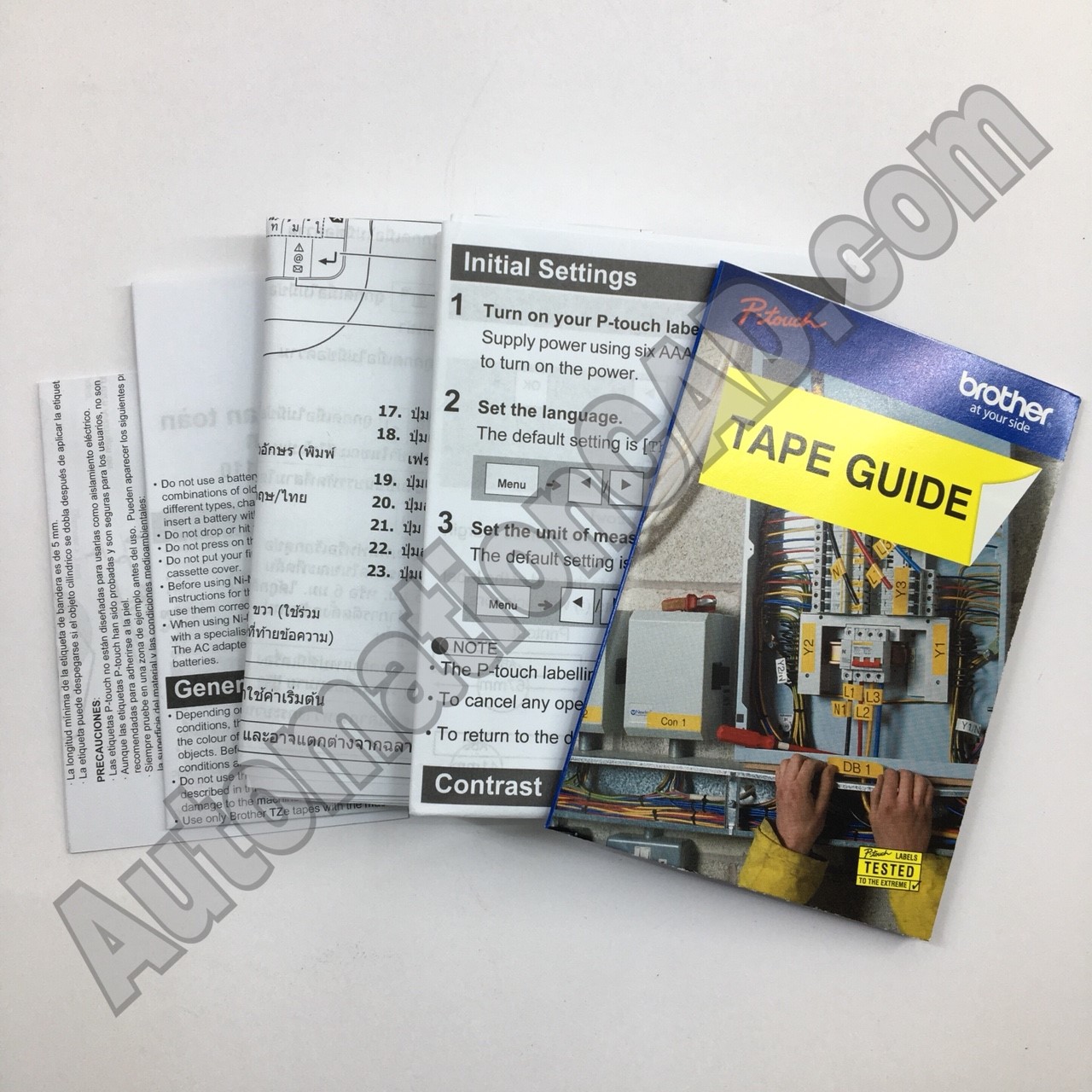 BROTHER E110 LABEL PRINTER เครื่องพิมพ์ฉลาก PT-E110VP บราเดอร์