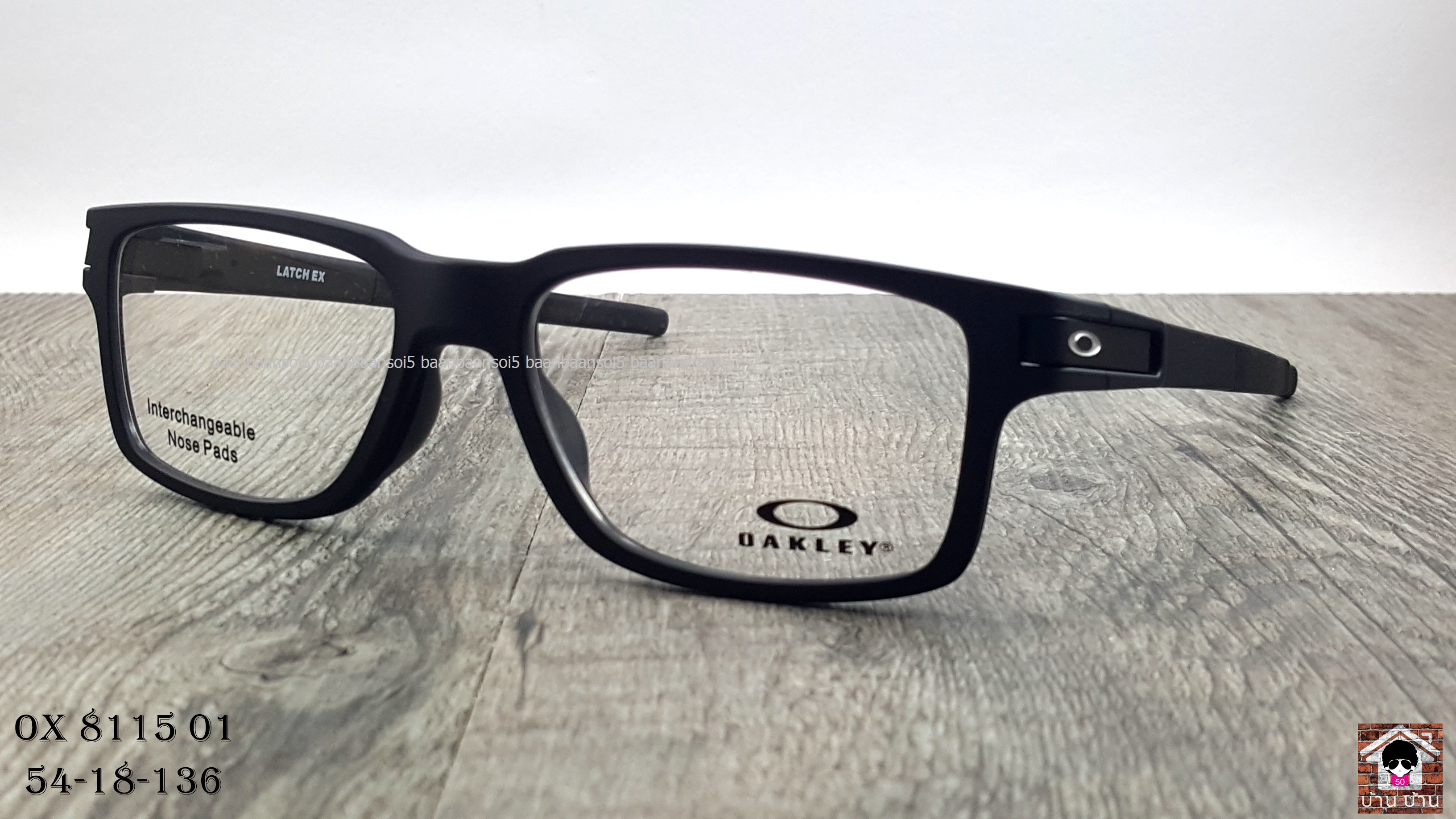 OAKLEY OX8115-01 Latch EX โปรโมชั่น กรอบแว่นตาพร้อมเลนส์ HOYA ราคา 4,700 บาท