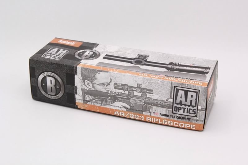 สโคปยิงไว ยี่ห้อ Bushnell รุ่น AR1-4*24 สเปค : ซูม1-4เท่า หน้า24 คุณสมบัติ : -สามารถซูมได้1ถึง4เท่า -สามารถปรับโฟกัสได้ -ตัวสโคปเป็นแบบปรับนอก อุปกรณ์ภายในกล่อง -ตัวสโคป -ฝาปิดกล้อง -ขาจับกล้อง -ผ้าเช็ดเลนส์ ราคา 4,800 บาท
