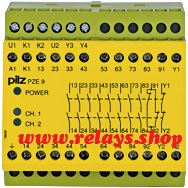774141 PILZ PZE 9 42VAC 8n/o 1n/c LiNE iD : RELAYS.SHOP