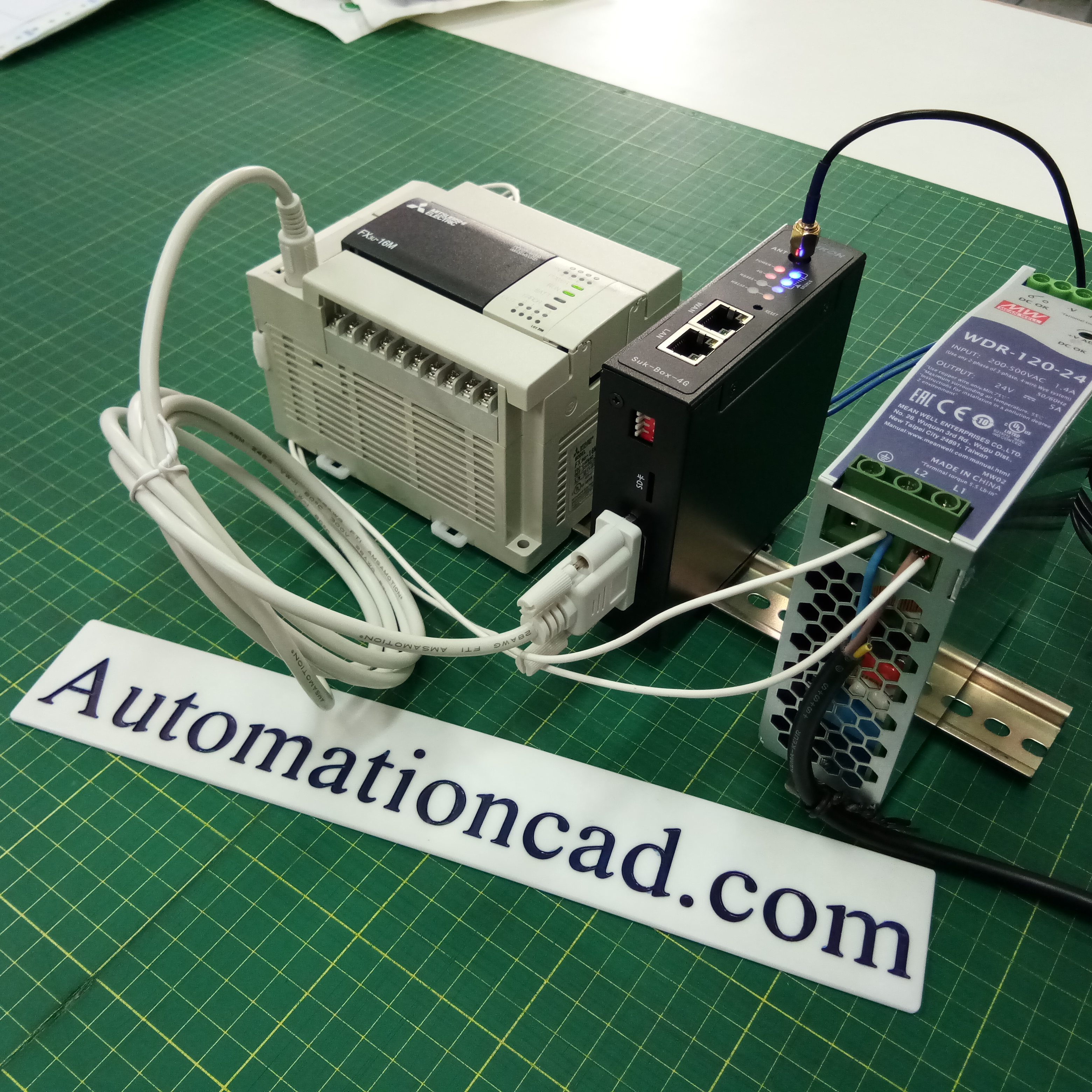 รีโมทคลาน์Box ดาวน์โหลด PLC Program จากที่บ้าน -รองรับยี่ห้อ Mitsubishi, Siemens, OMRON, Allen Bradley, Delta, Panasonic, Schneider และอื่นๆ