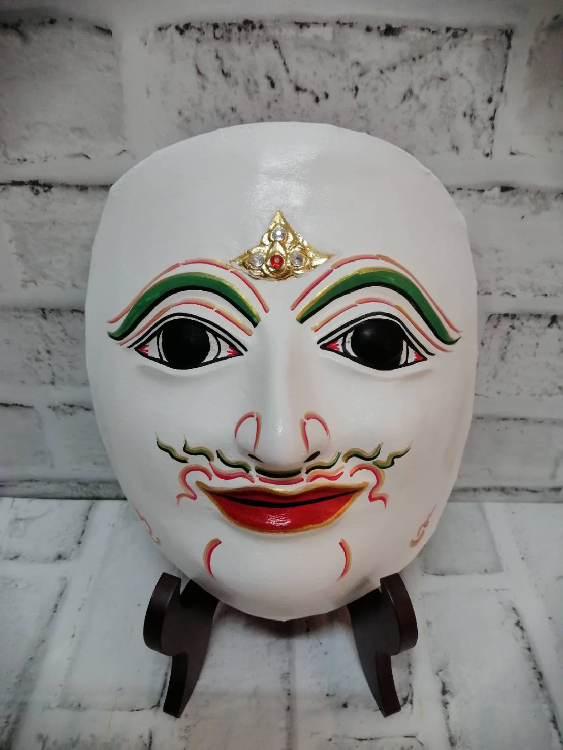 หน้ากาก พระอิศวร ใส่ตาแก้ว