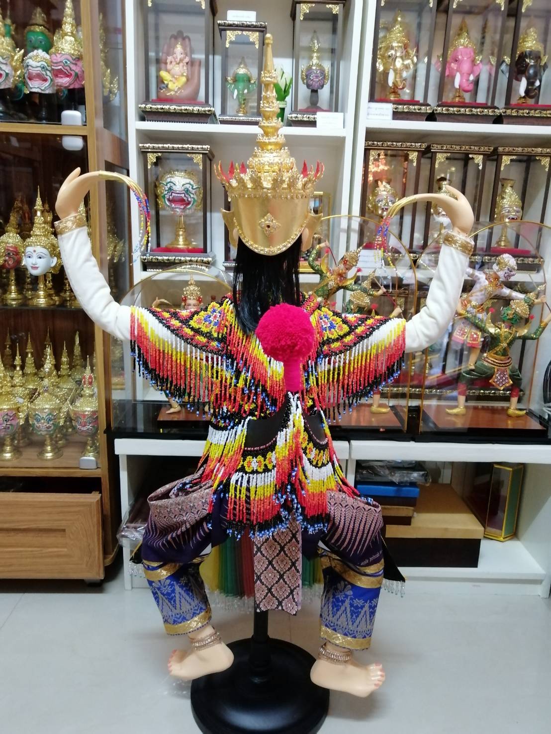 หุ่นละครเล็ก มโนราห์ (เชิดไม่ได้) ขนาด 120 ซม.