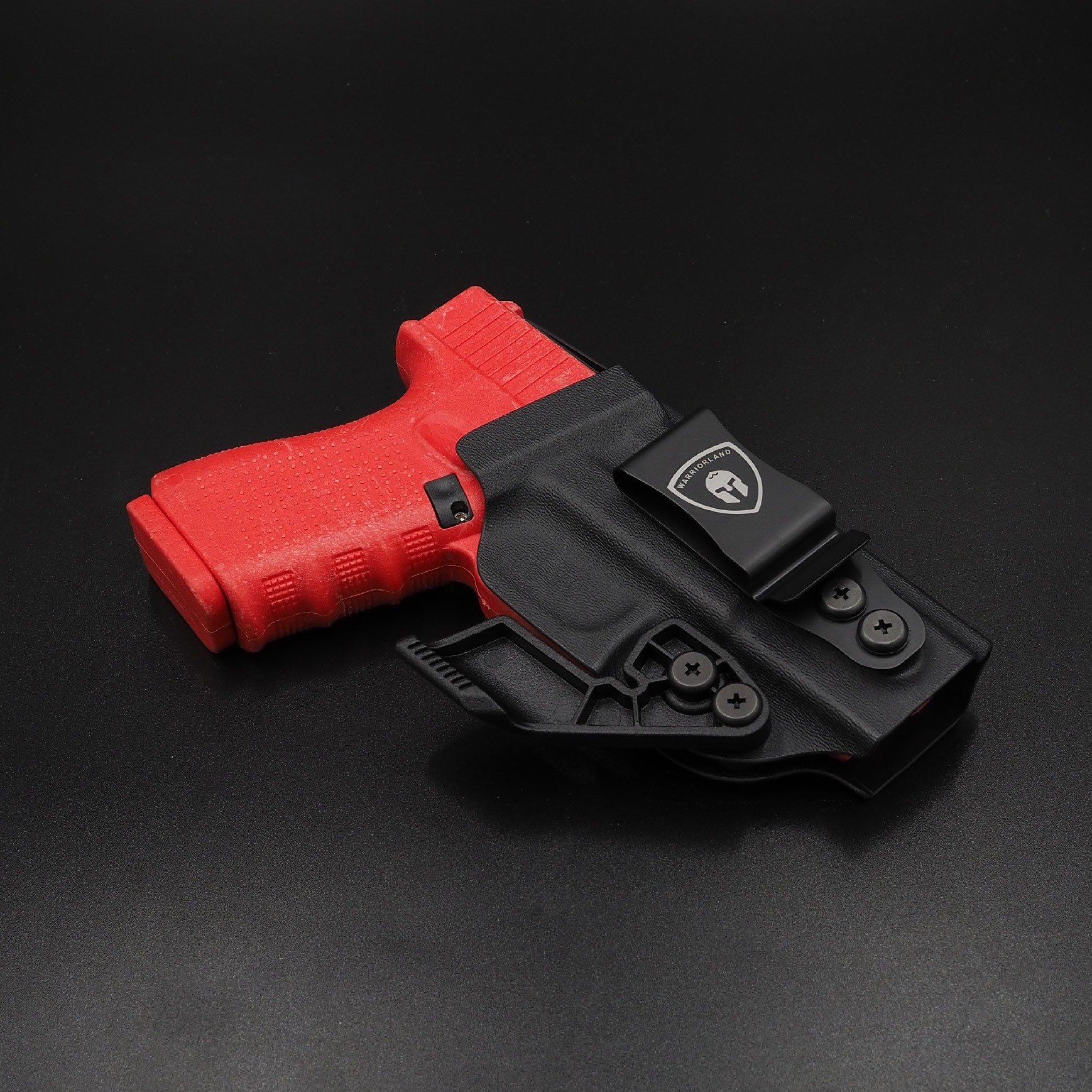 New.ซองพกใน Kydex G19/19X/23/32/44/45 WARRIORLAND ( G19 IWB Kydex Holster with Claw ) ⚓ ผลิตจาก Kydex เกรดคุณภาพ ⚓ ออกแบบให้ซองหุ้มโกร่งไกทั้งหมด ใช้งานปลอดภัย ⚓ ซองพกในซ่อนเร้น อำพรางได้มิดชิด ⚓ แผ่น Claw (ถอดได้) ช่วยให้แนบชิ