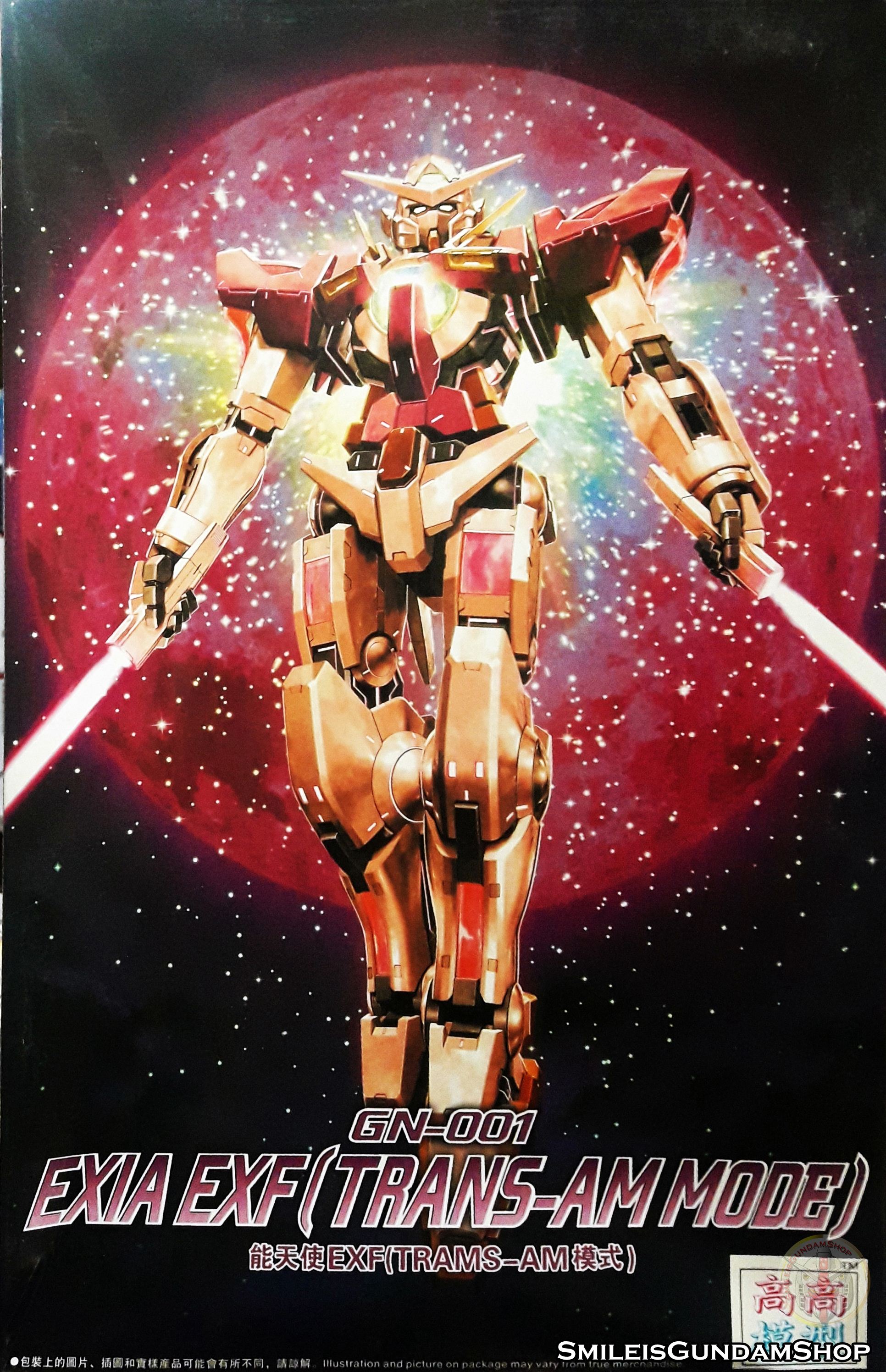 HGOO 1/100 GN-001 Gundam Exia EXF (Trans-Am Mode) [โมจีนTT]