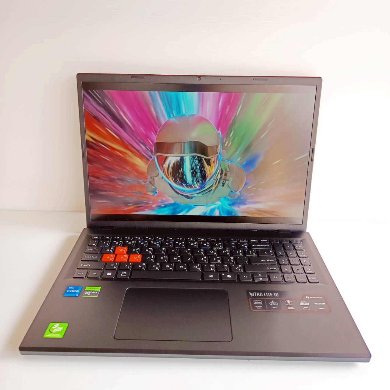 ACER NITRO LITE 16 NL16-71G-57U5 สภาพเครื่อง 95% ( ประกันศูนย์ Onsite 20/02/2028 )